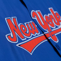 New York Mets Mitchell & Ness Full-Snap Hooded Coaches Jacket - MLB
