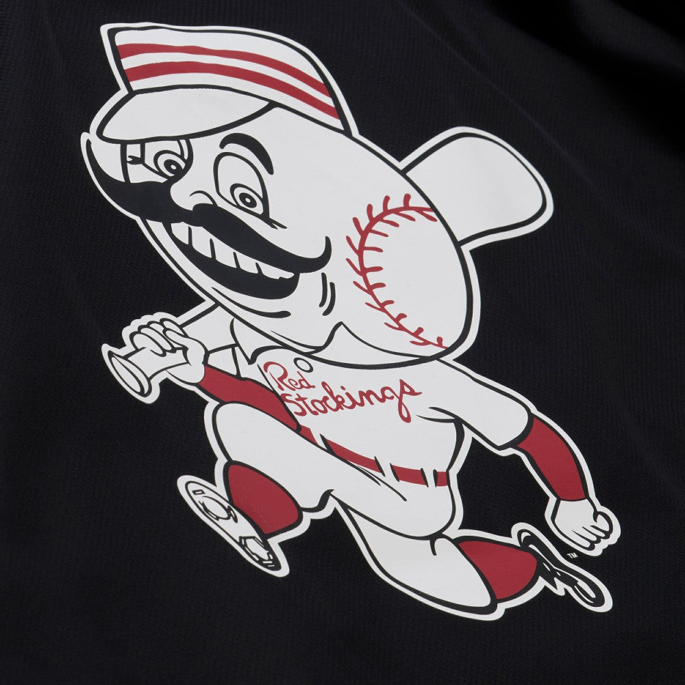 Cincinnati Reds Mitchell & Ness Full-Snap Hooded Coaches Jacket - MLB