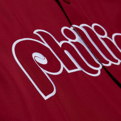 Philadelphia Phillies Mitchell & Ness Full-Snap Hooded Coaches Jacket - MLB