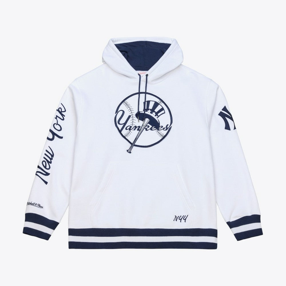 New York Yankees Mitchell & Ness Cooperstown Collection Fleece Hoodie - MLB