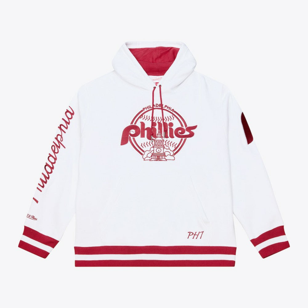 Philadelphia Phillies Mitchell & Ness Cooperstown Collection Fleece Hoodie - MLB
