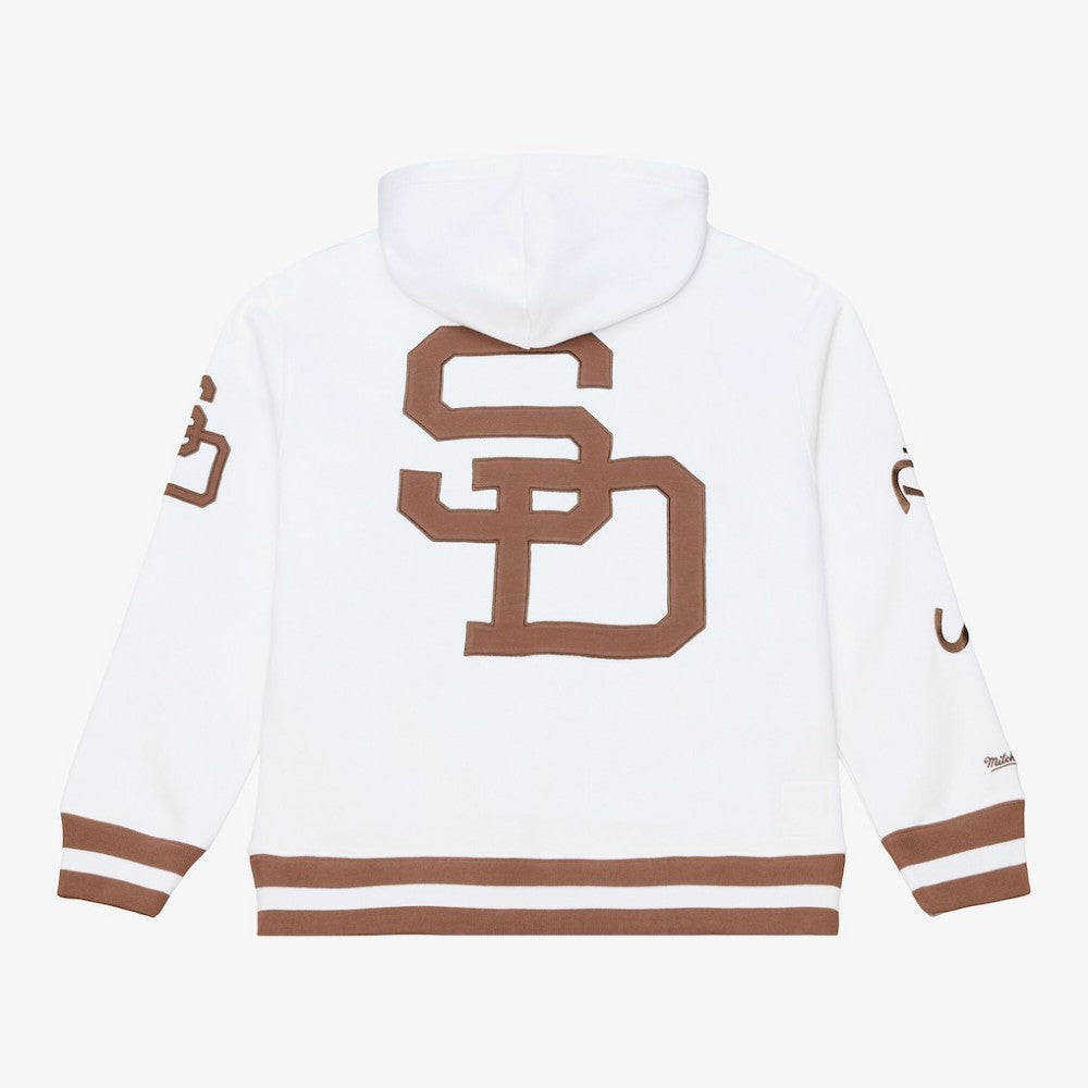 San Diego Padres Mitchell & Ness Cooperstown Collection Fleece Hoodie - MLB