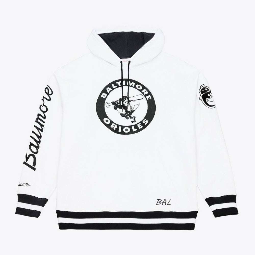 Baltimore Orioles Mitchell & Ness Cooperstown Collection Fleece Hoodie - MLB