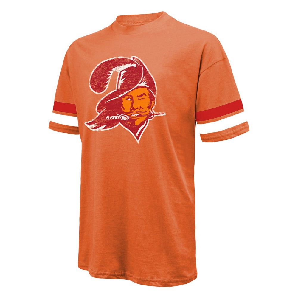 Baker Mayfield Tampa Bay Buccaneers Majestic Threads Oversized T-Shirt Orange | NFL