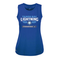 Tampa Bay Lightning Levelwear Women's 2026 NHL Stadium Series Macy Tank Top - Blue - NHL