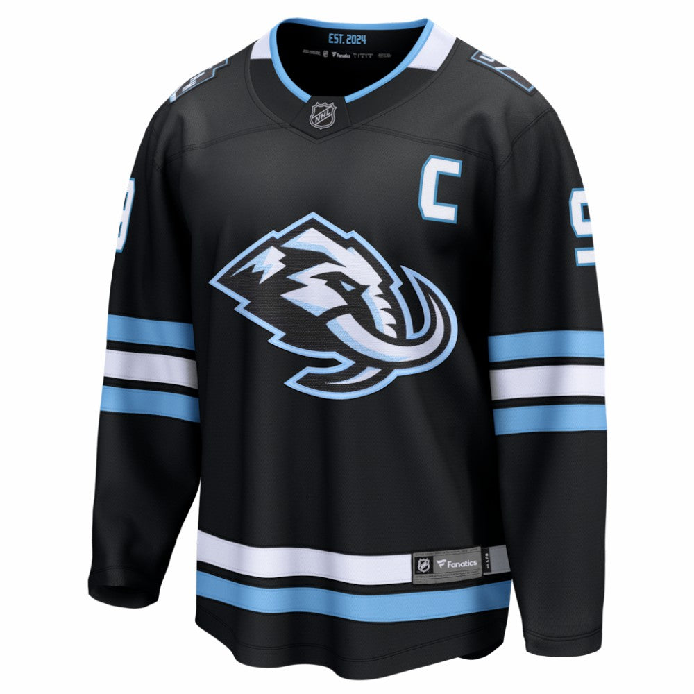 Clayton Keller Utah Mammoth Fanatics Home Breakaway Jersey - Black - NHL