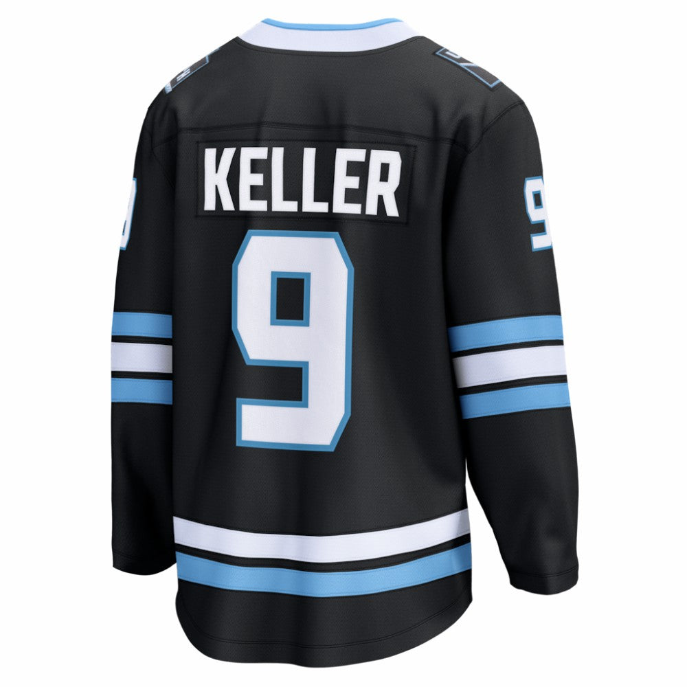 Clayton Keller Utah Mammoth Fanatics Home Breakaway Jersey - Black - NHL