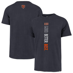Chicago Bears '47 Good. Better. Best. Franklin T-Shirt Navy | 47 brand