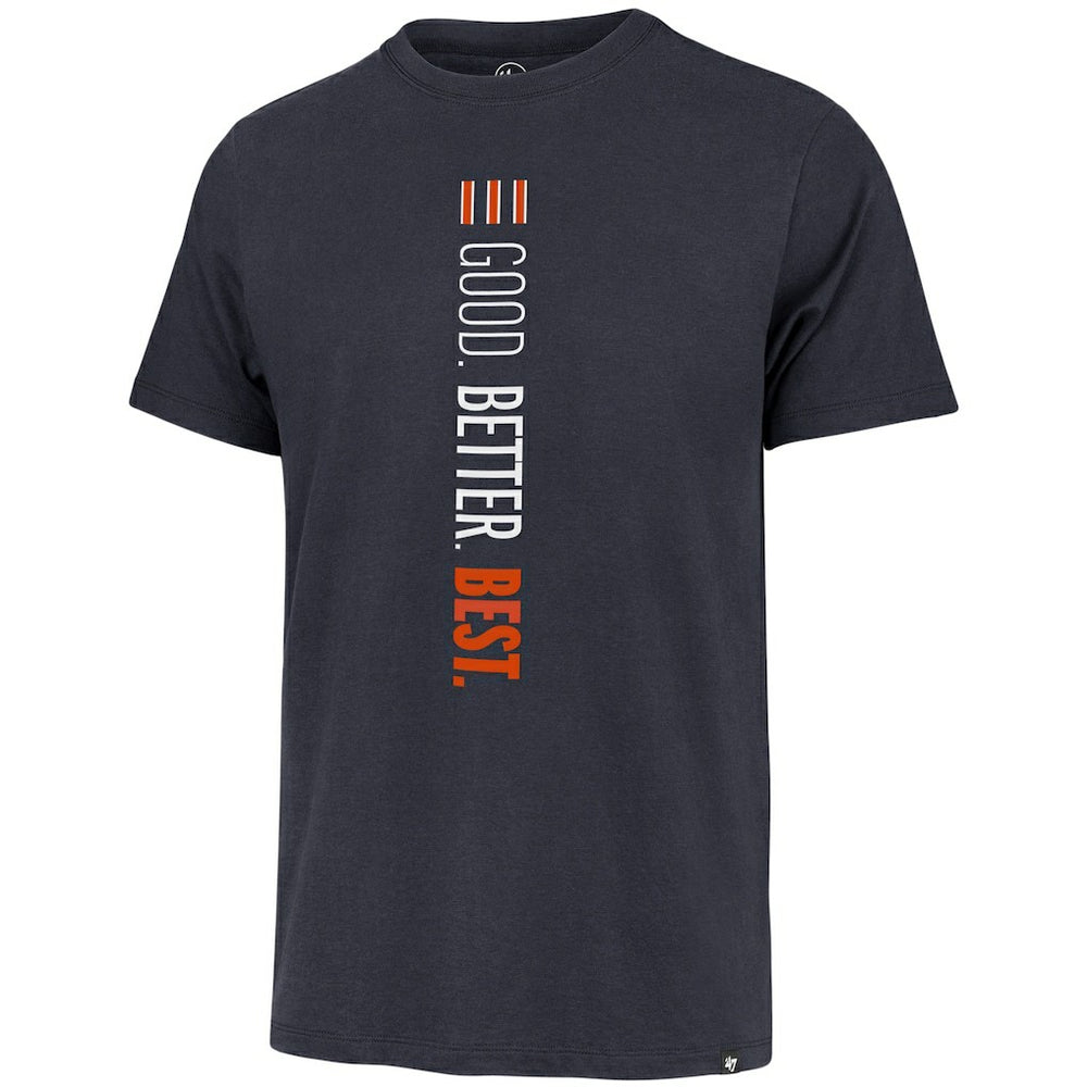 Chicago Bears '47 Good. Better. Best. Franklin T-Shirt Navy | 47 brand