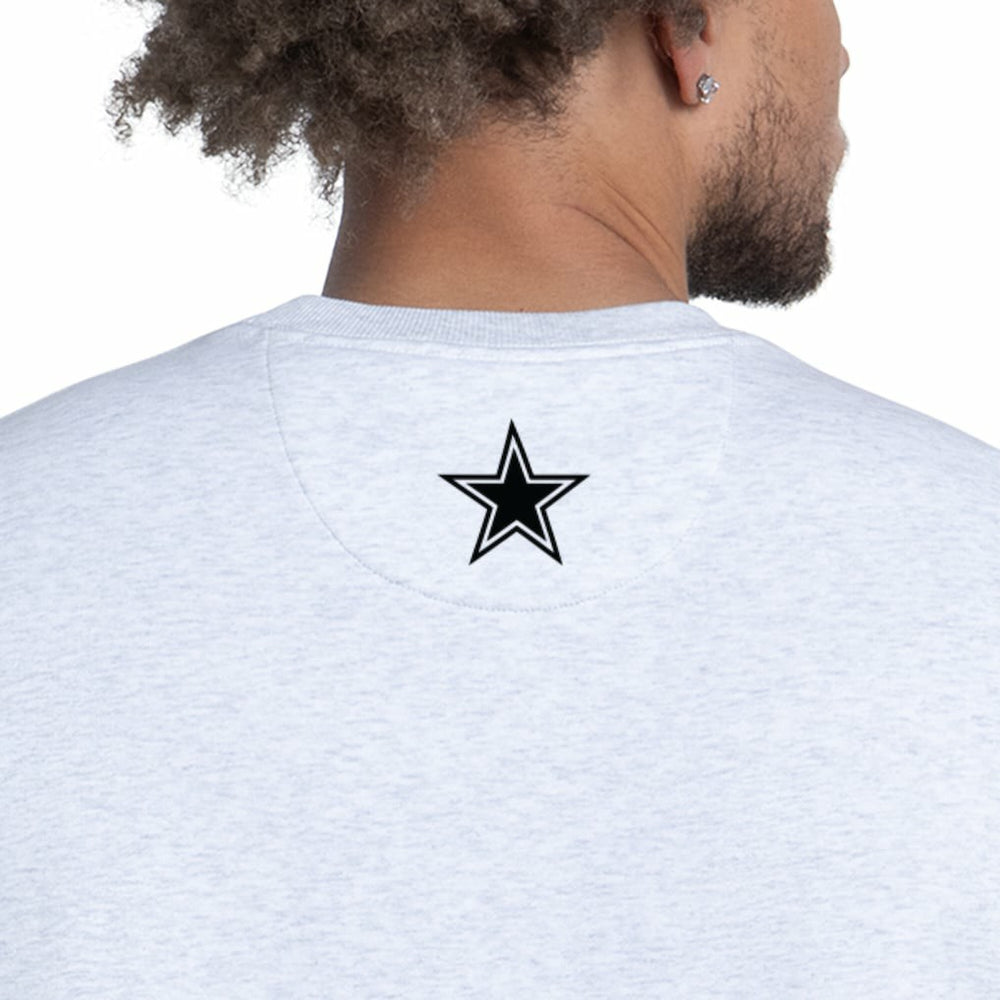 Dallas Cowboys Starter Faceoff Fleece Sweatshirt Ash | NFL