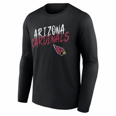 Arizona Cardinals Hustle Long Sleeve T-Shirt Black | NFL