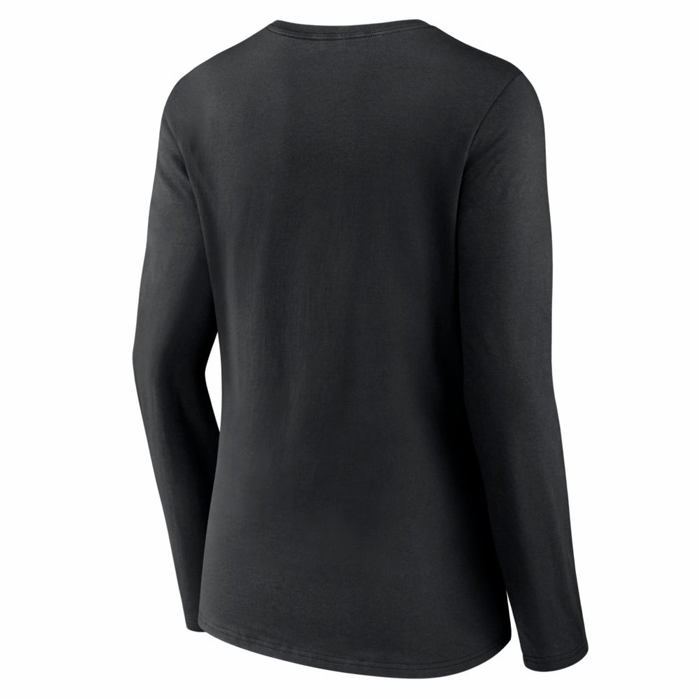Arizona Cardinals Women's Hustle Long Sleeve V-Neck T-Shirt Black | NFL