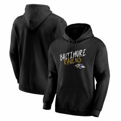 Baltimore Ravens Hustle Hoodie Black | NFL