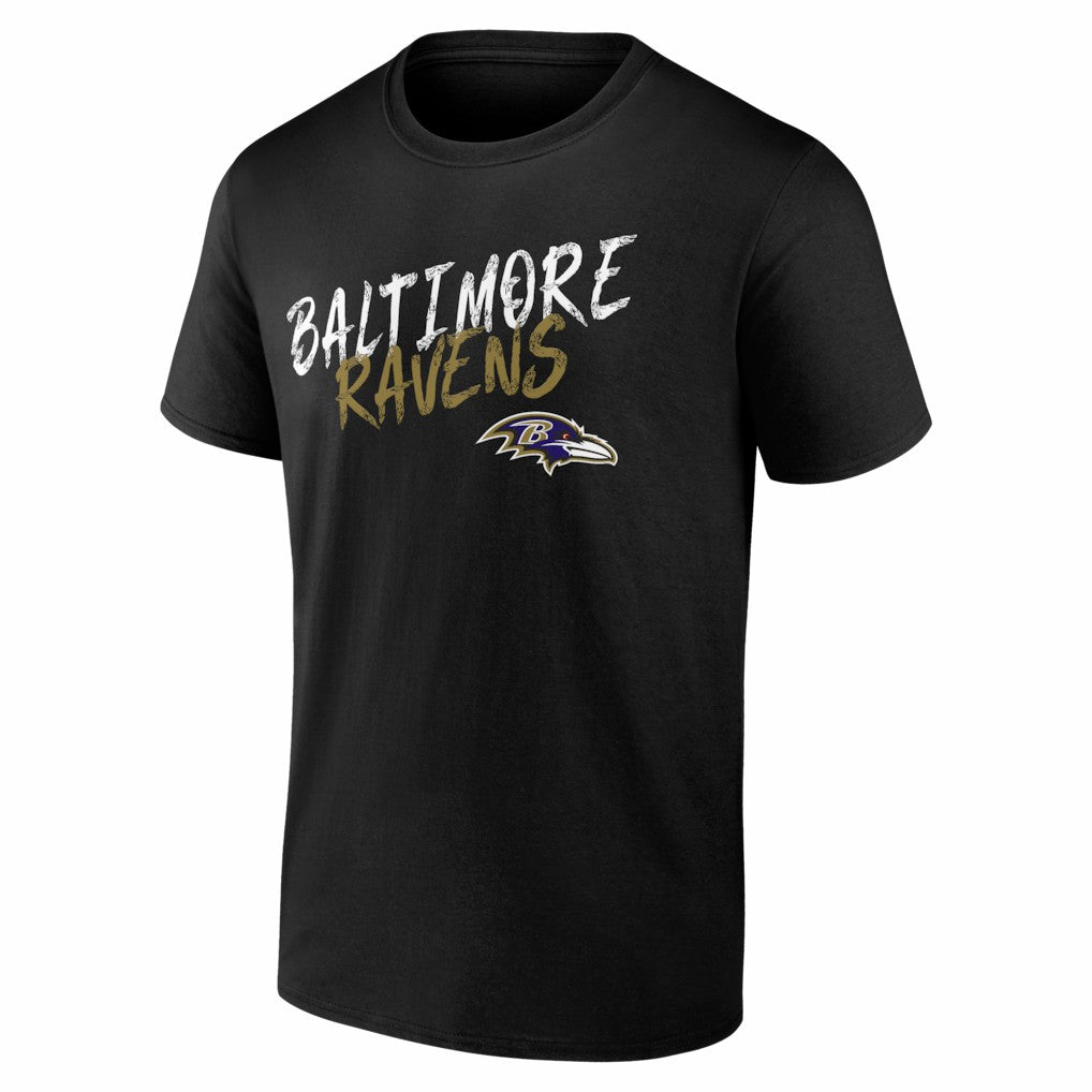 Baltimore Ravens Hustle T-Shirt Black | NFL