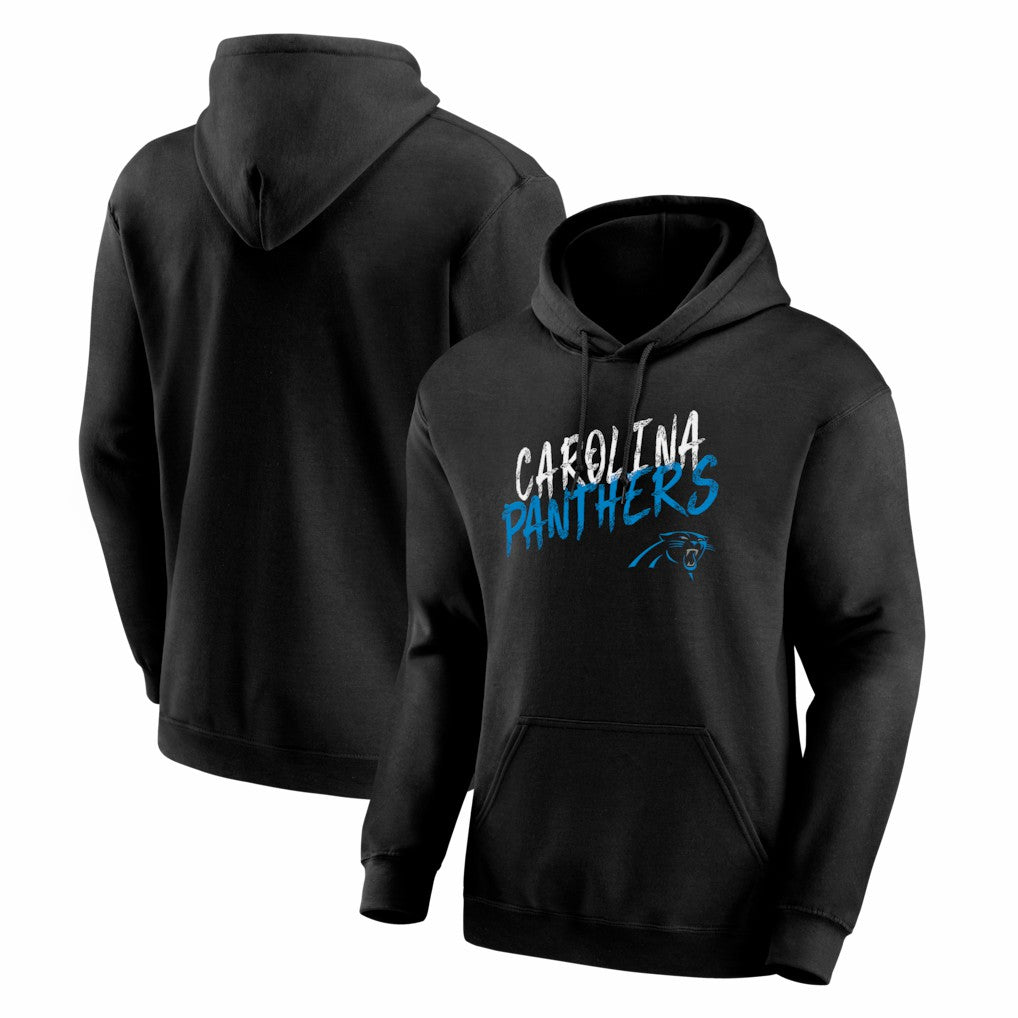 Carolina Panthers Hustle Hoodie Black | NFL