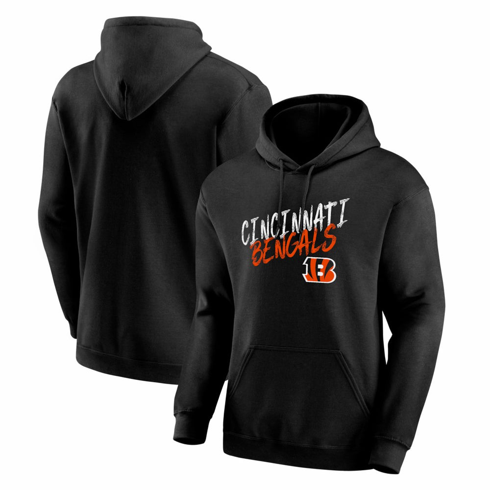 Cincinnati Bengals Hustle Hoodie Black | NFL