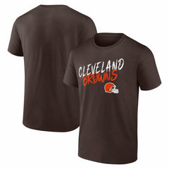 Cleveland Browns Hustle T-Shirt Brown | NFL
