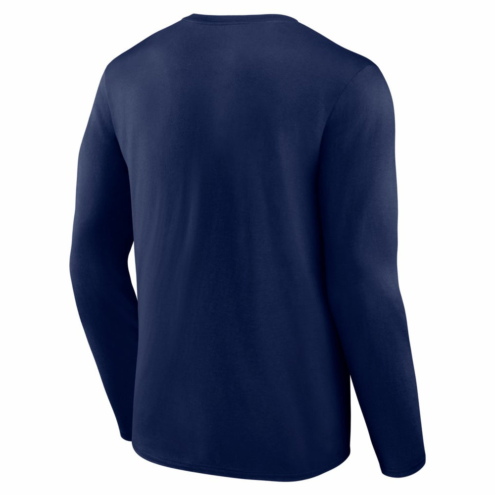 Denver Broncos Hustle Long Sleeve T-Shirt Navy | NFL