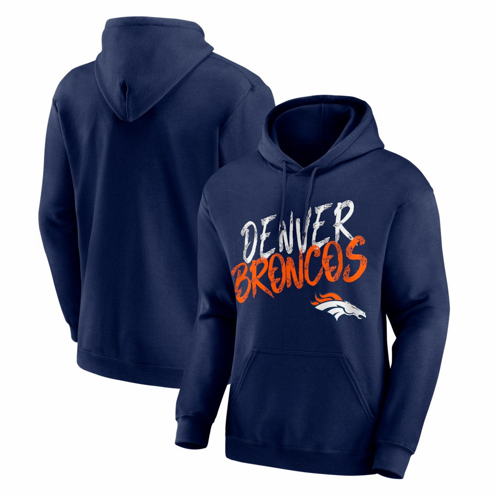 Denver Broncos Hustle Hoodie Navy | NFL