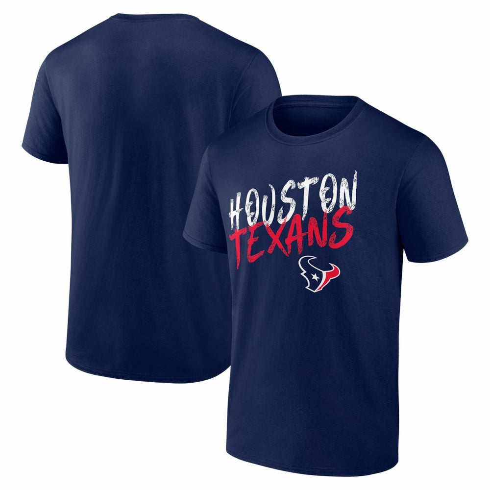 Houston Texans Hustle T-Shirt Navy | NFL