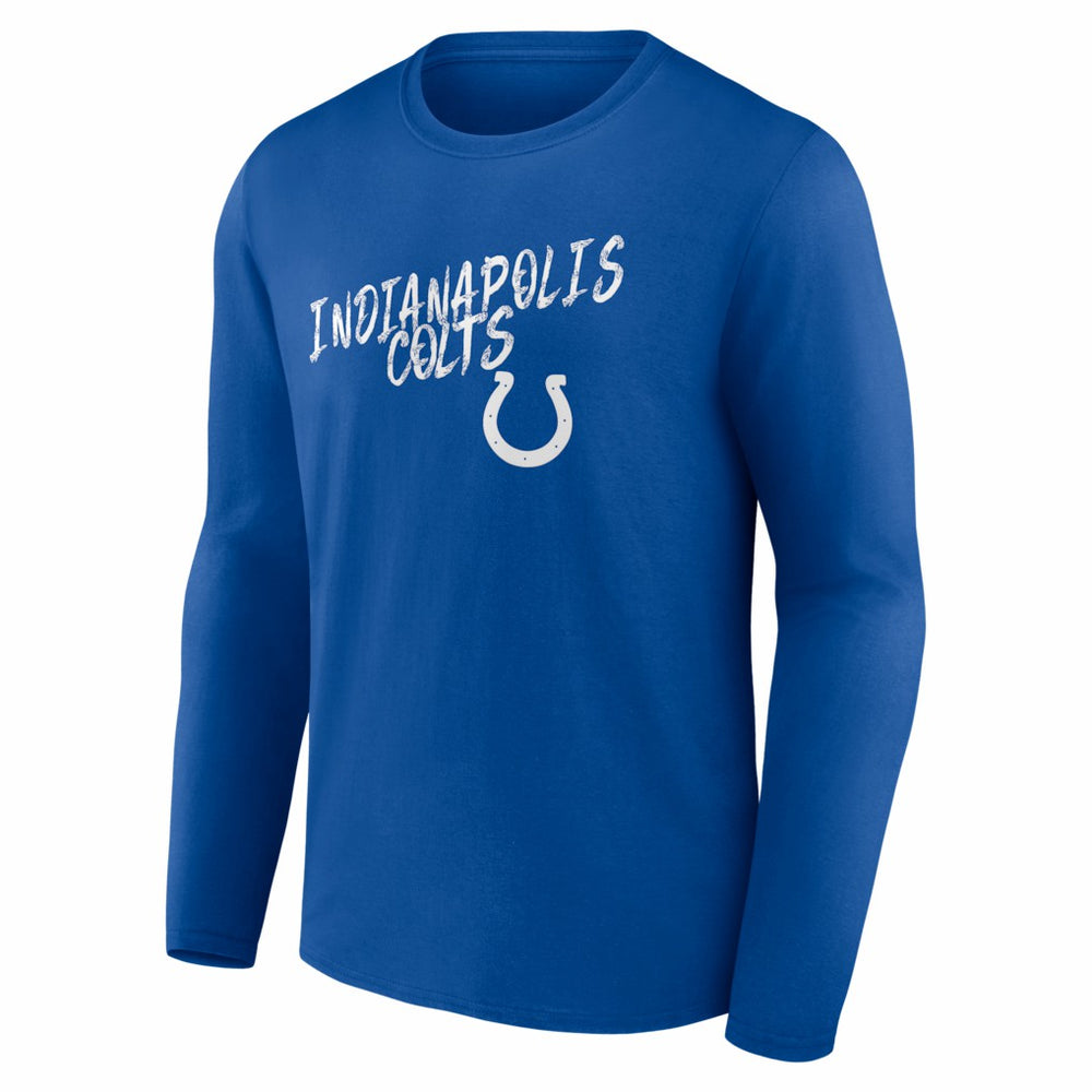 Indianapolis Colts Hustle Long Sleeve T-Shirt Royal | NFL
