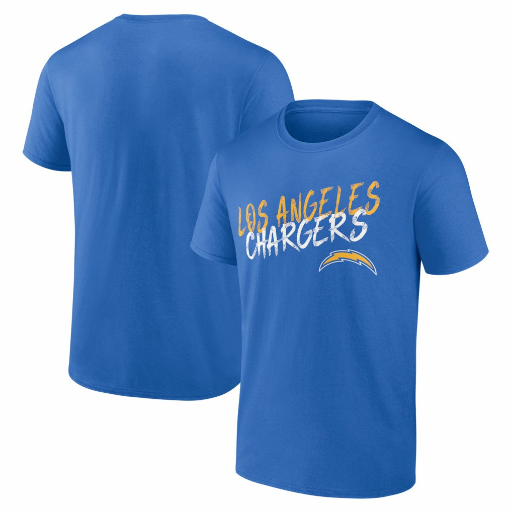 Los Angeles Chargers Hustle T-Shirt Powder Blue | NFL