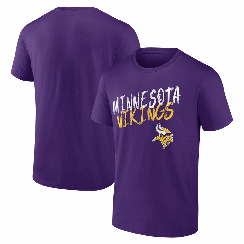 Minnesota Vikings Hustle T-Shirt Purple | NFL