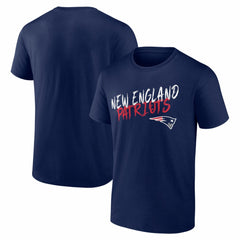 New England Patriots Hustle T-Shirt Navy | NFL