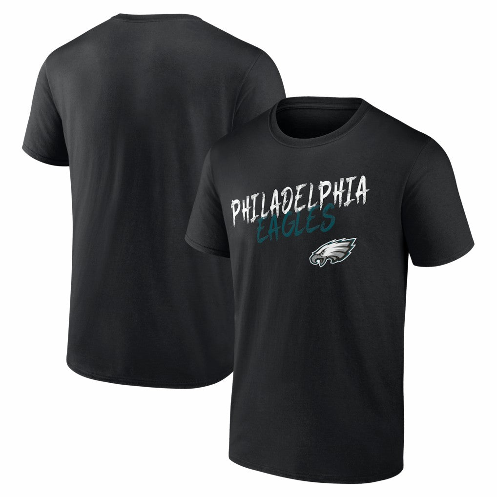 Philadelphia Eagles Hustle T-Shirt Black | NFL