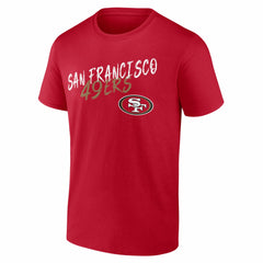 San Francisco 49ers Hustle T-Shirt Scarlet | NFL
