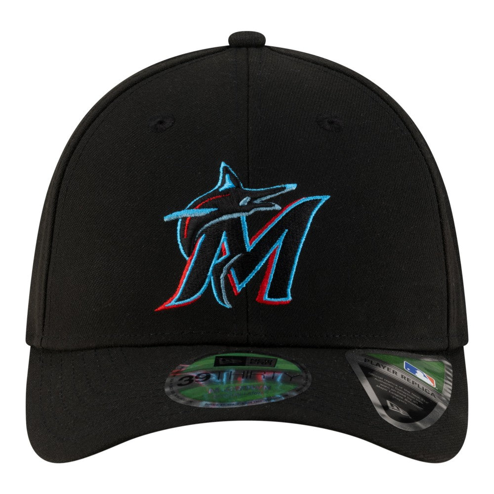 Miami Marlins New Era Player Replica 39THIRTY M-Crown Flex Hat - MLB