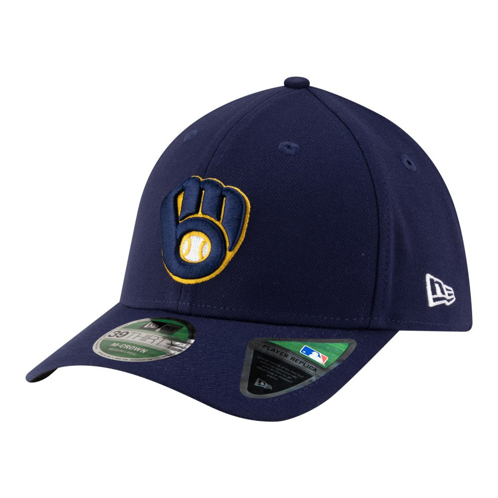 Milwaukee Brewers New Era Player Replica 39THIRTY M-Crown Flex Hat - MLB