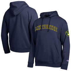 Milwaukee Brewers Champion All Star Wordmark Hoodie - MLB