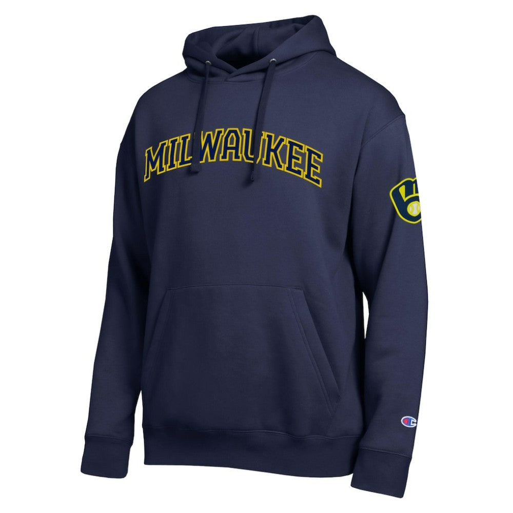 Milwaukee Brewers Champion All Star Wordmark Hoodie - MLB
