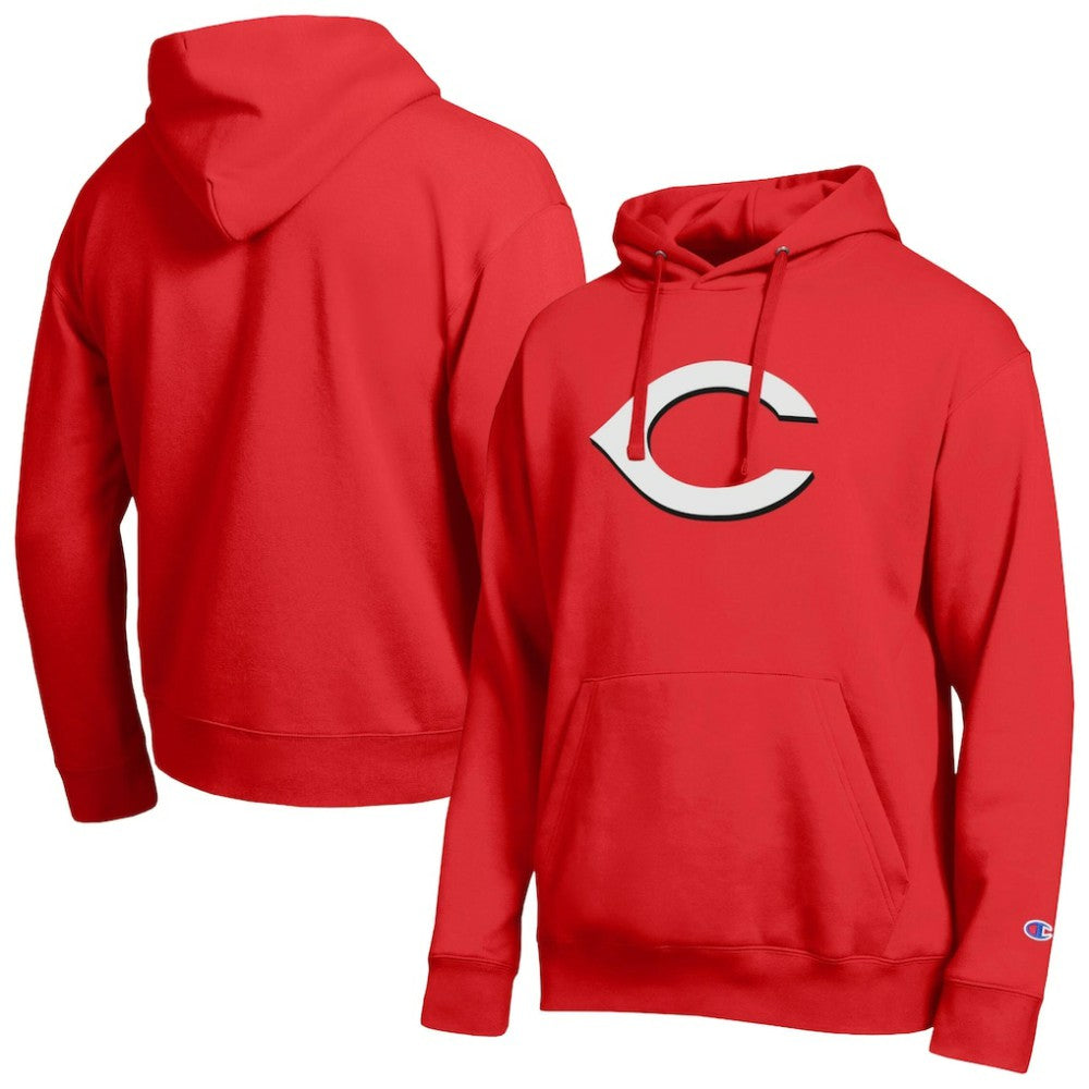 Cincinnati Reds Champion All Star Embroidered Logo Hoodie - MLB
