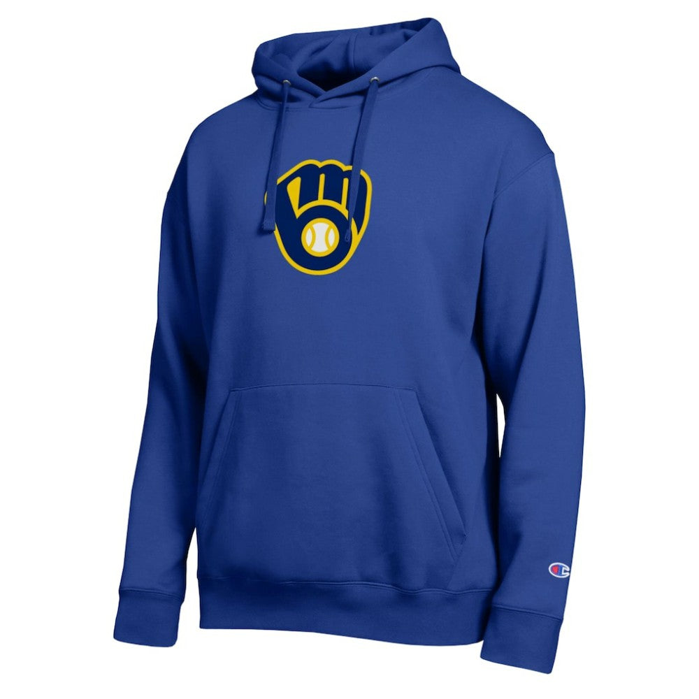 Milwaukee Brewers Champion All Star Embroidered Logo Hoodie - MLB