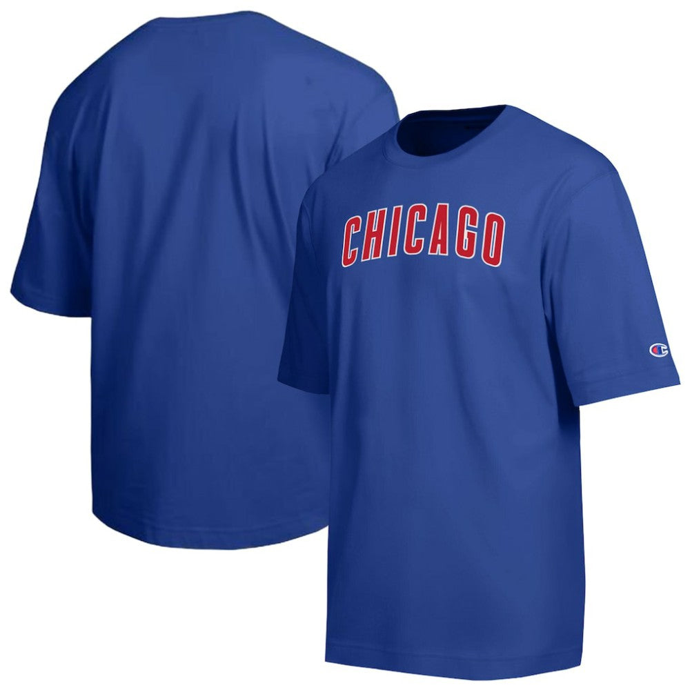 Chicago Cubs Champion All Star Chenille Wordmark T-Shirt - MLB