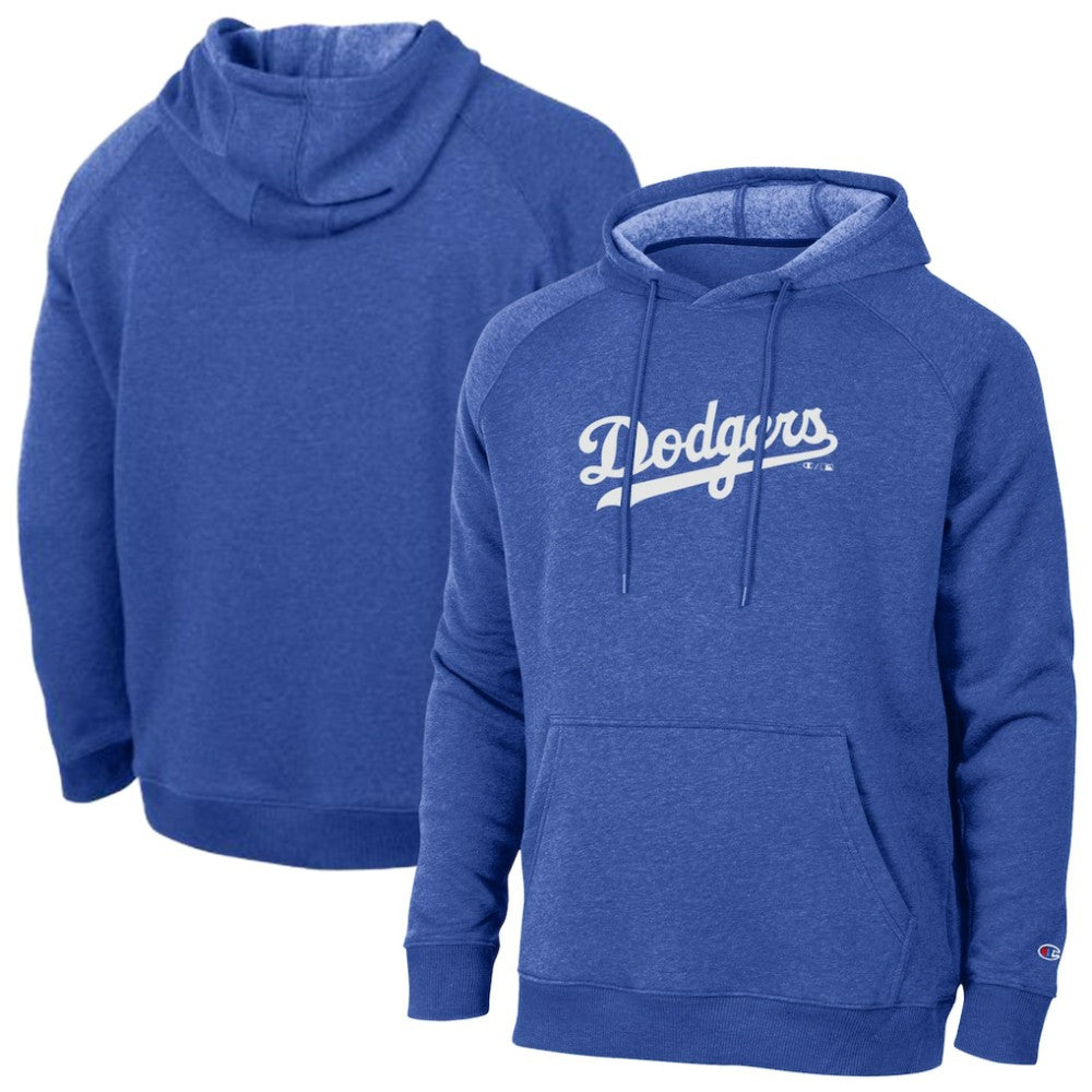 Los Angeles Dodgers Champion Triumph Tri-Blend Raglan Hoodie - MLB