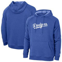 Los Angeles Dodgers Champion Triumph Tri-Blend Raglan Hoodie - MLB