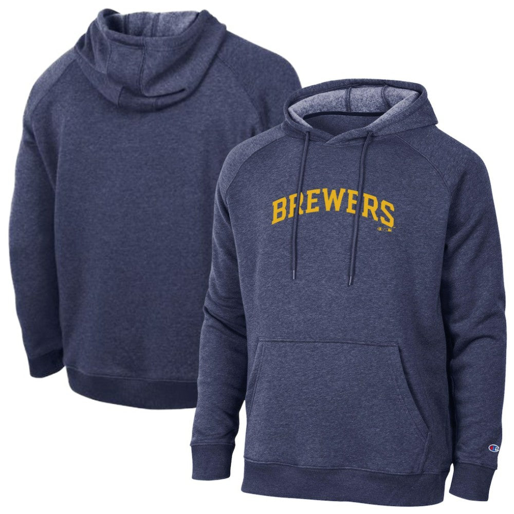 Milwaukee Brewers Champion Triumph Tri-Blend Raglan Hoodie - MLB