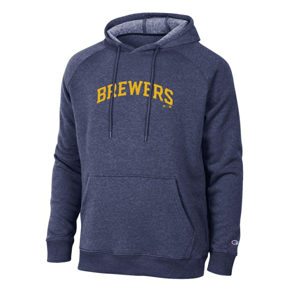 Milwaukee Brewers Champion Triumph Tri-Blend Raglan Hoodie - MLB