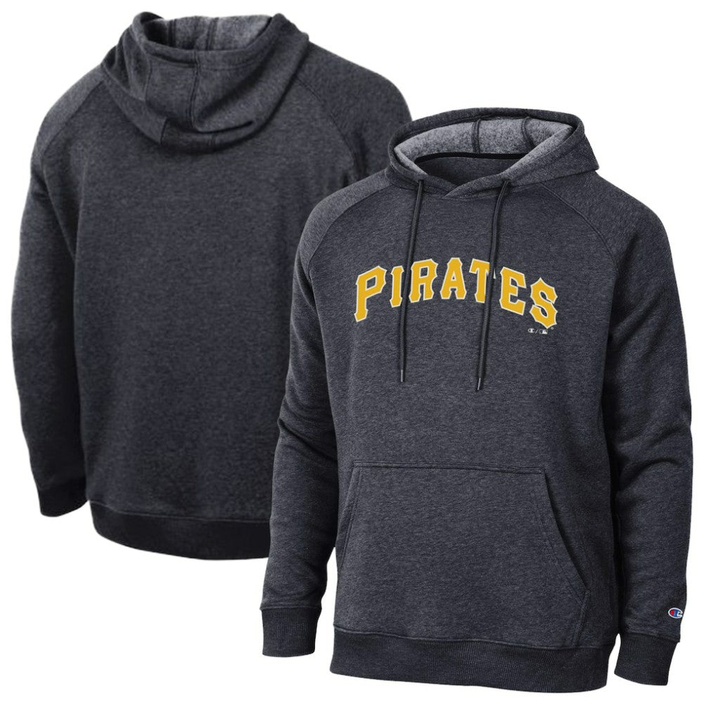 Pittsburgh Pirates Champion Triumph Tri-Blend Raglan Hoodie - MLB