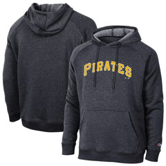 Pittsburgh Pirates Champion Triumph Tri-Blend Raglan Hoodie - MLB