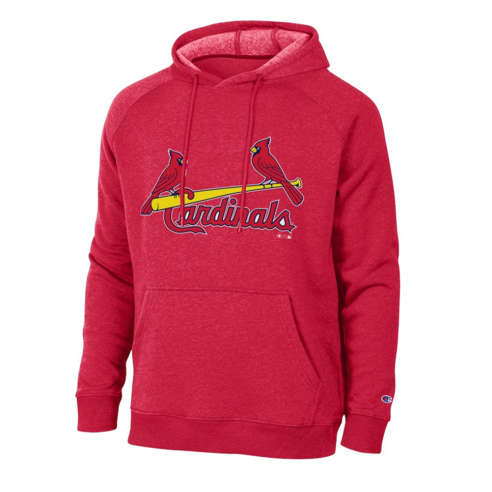 St. Louis Cardinals Champion Triumph Tri-Blend Raglan Hoodie - MLB