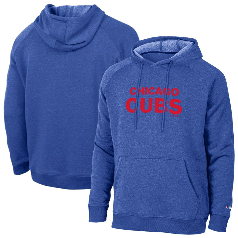 Chicago Cubs Champion Triumph Tri-Blend Raglan Hoodie - MLB