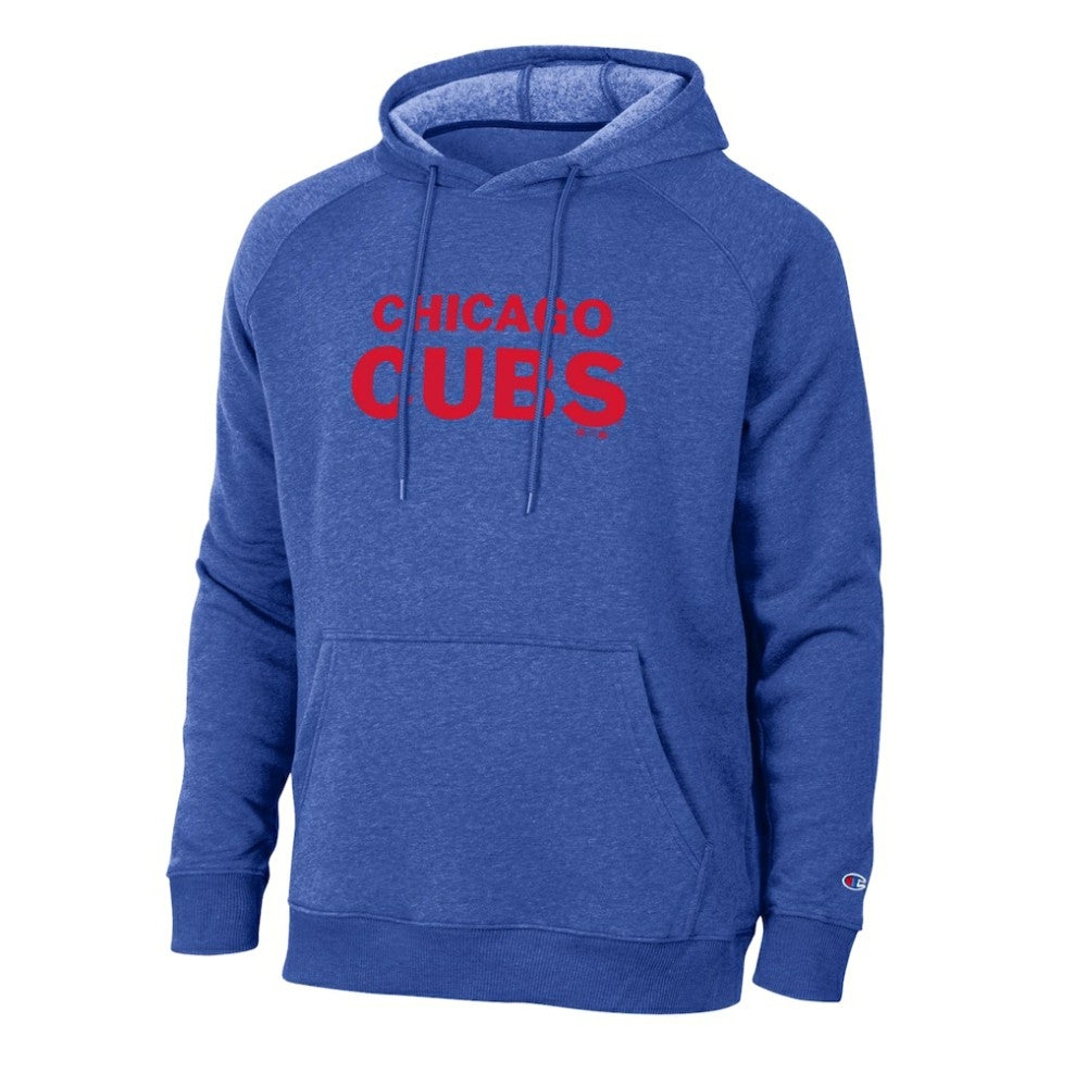 Chicago Cubs Champion Triumph Tri-Blend Raglan Hoodie - MLB
