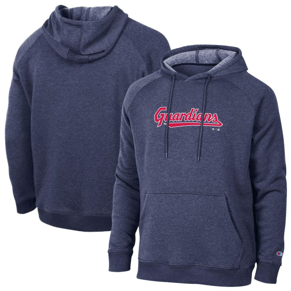 Cleveland Guardians Champion Triumph Tri-Blend Raglan Hoodie - MLB