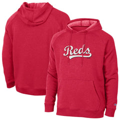 Cincinnati Reds Champion Triumph Tri-Blend Raglan Hoodie - MLB