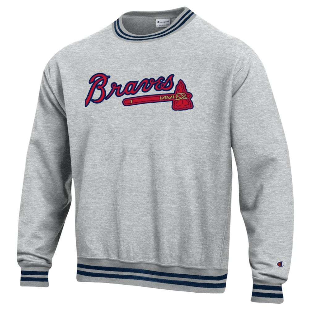 Atlanta Braves Champion Reverse Weave Sweatshirt - MLB