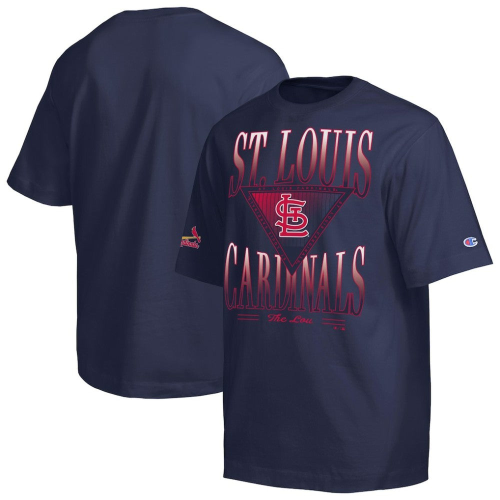 St. Louis Cardinals Champion Traditions Two Locations T-Shirt - MLB